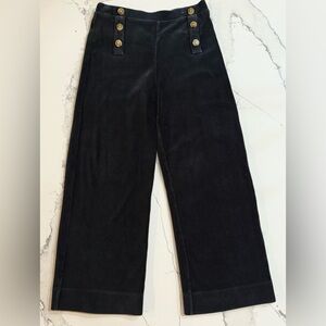 Crewcuts Girls Black Corduroy Trousers